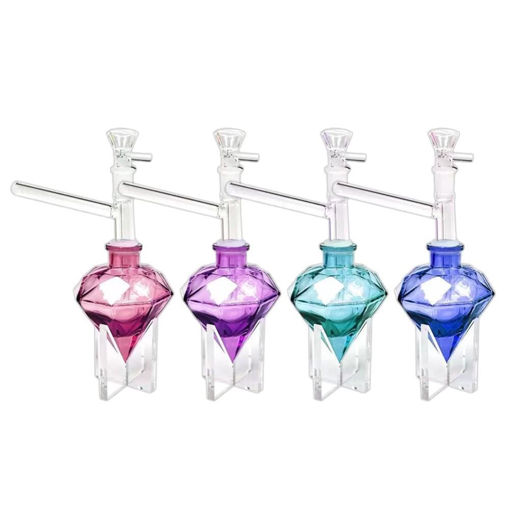 Picture of Glass Diamond w Stand WP