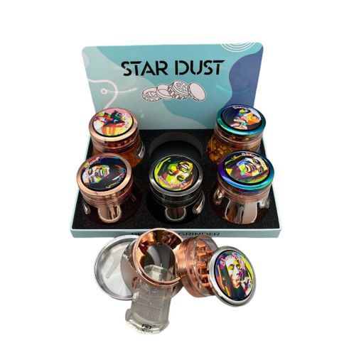 Picture of SD-121 Star Dust Premium Grinder w Pictures 6CT