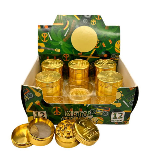 Picture of Grinder Gold 40mm 12ct