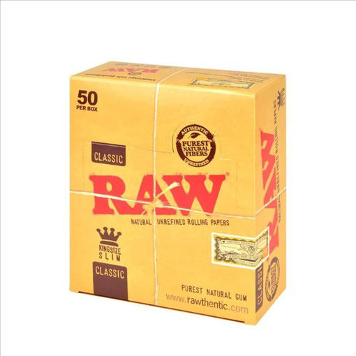 Picture of Raw Papers-Classic King Slim 50ct