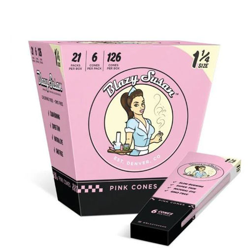 Picture of BlazySusan Cones-Pink 1 1/4Size 21|6|126ct