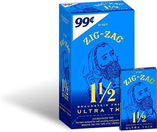 Picture of Zig-Zag Paper-Ultra Thin Blue 1 1/2 Size 24x32ct 