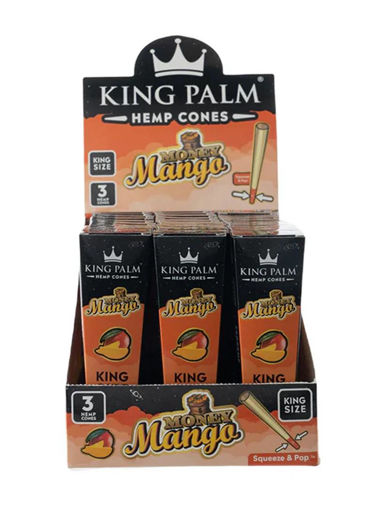 Picture of KingPalm HempCone Money Mango KS 30x3ct