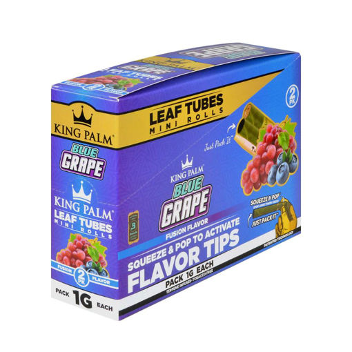 Picture of KingPalm LeafTube Mini Blue Grape 20x2ct