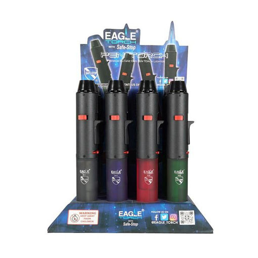 Picture of PT132P Eagle Butane Gas Pen Torch 12ct 