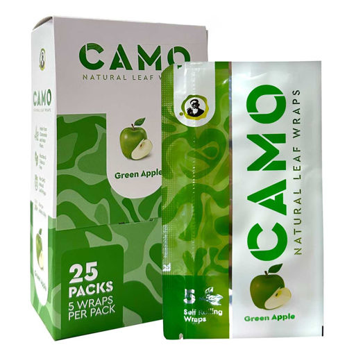 Picture of Camo Wraps Green Apple 25x5ct