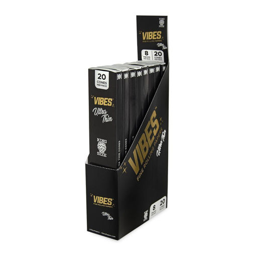 Picture of Vibes Cones-Ultra Thin King Size 8x20ct 