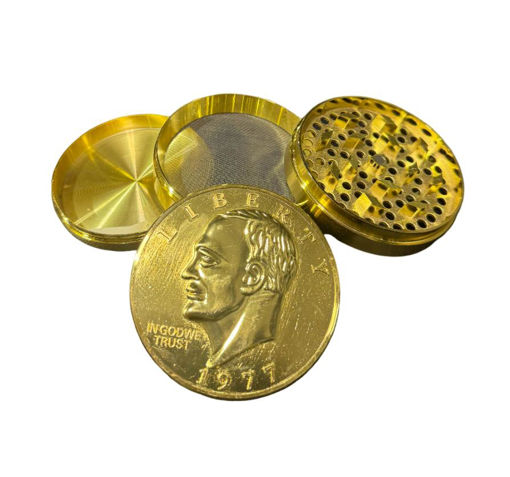 Picture of TS1046 Dollar Gold/Rose Grinder 40mm 6ct