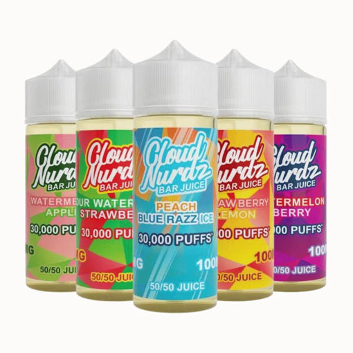 Picture of Cloud Nurdz E-Juice-3/6/24/48mg