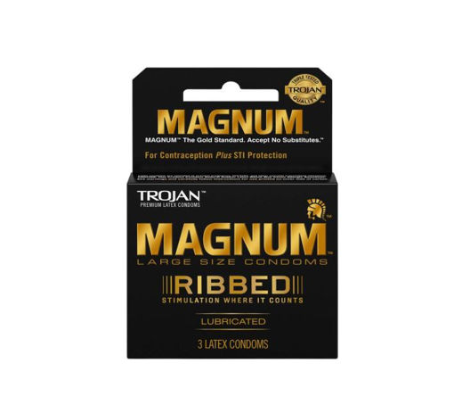 Picture of Trojan C-Magnum Ribbed Lub-6ct