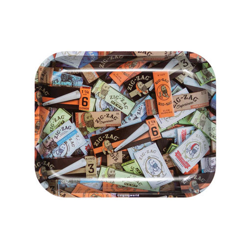 Picture of Raw-Zig-Zag Medium Rolling Tray