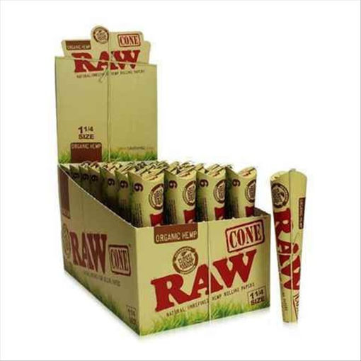 Picture of Raw Cones-rganic Hemp 1 1/4 Size 32x6ct