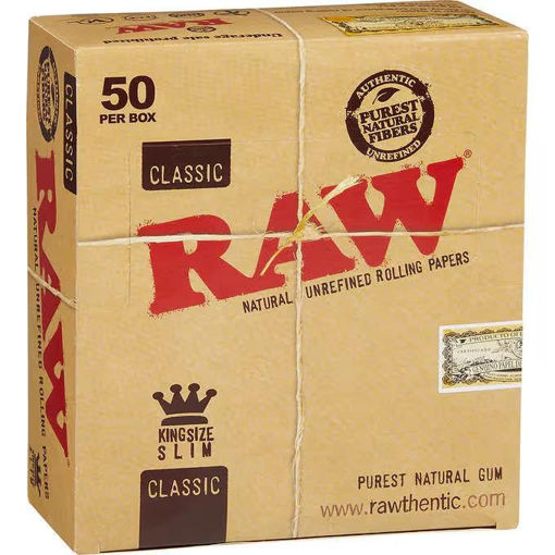 Picture of Raw Papers-Classic King Size Wide 50pk 33ct