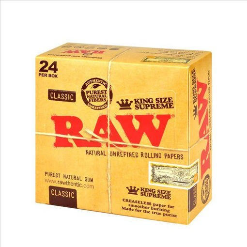 Picture of Raw Papers-Classic King Size Supreme 24pk 40ct