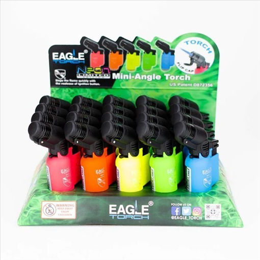 Picture of PT116BN Eagle Neon Mini Angled Torch 20ct
