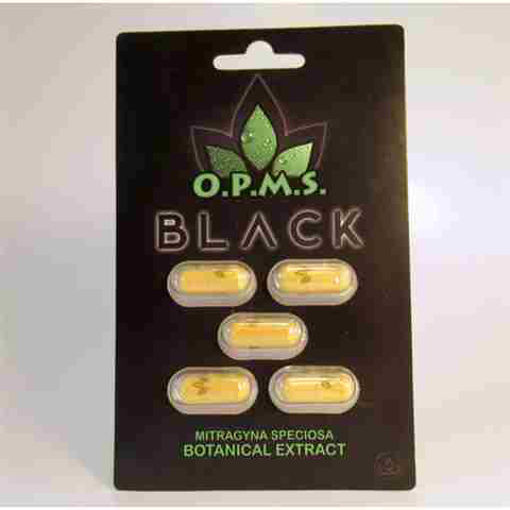 Picture of OPMS Pills Black 5ct - 10pk